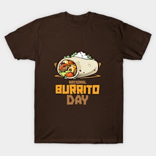 National Burrito Day – April T-Shirt